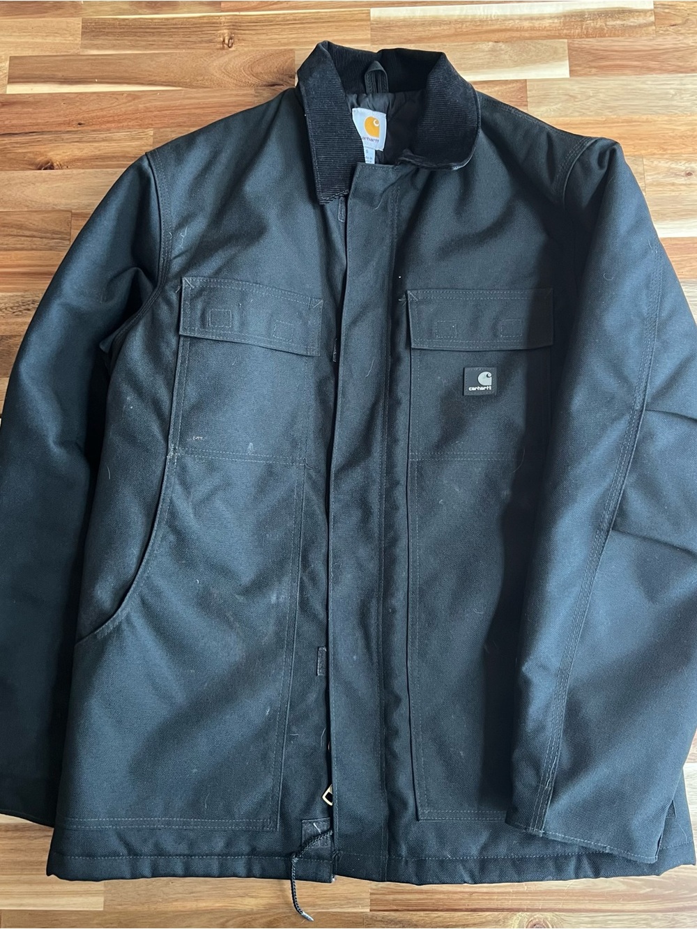 Carhartt Men's Black Detroit Jacket - Insulated Work Coat